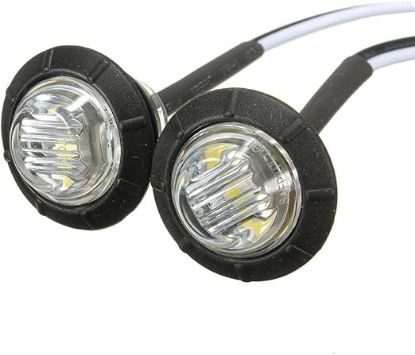 صورة أضواء LED ابيض للمقطورة