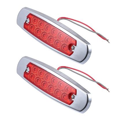 صورة أضواء LED حمراء للمقطورة