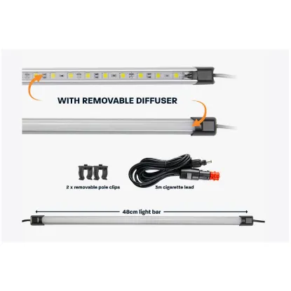 صورة شريط إضاءة LED أبيض و اصفر