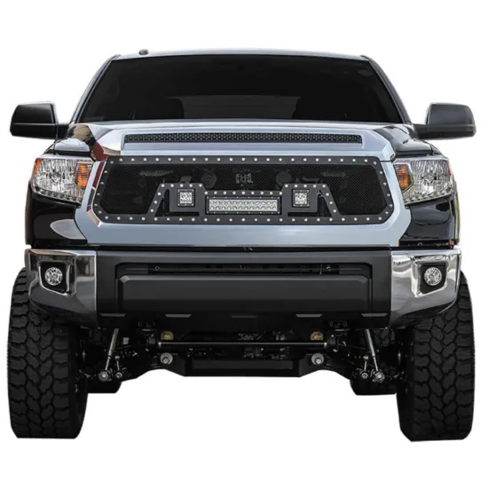 صورة شبك امامى تويوتا  تندرا ستانلس ستيل  2014