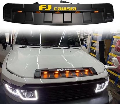 صورة غطاء بونيد مع ليد لايت تويوتا FJ كروزر ( 2007 - 2014 )