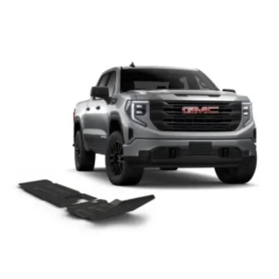 صورة صفيحة حديد قير GMC 1500 المنيوم 2007-2018