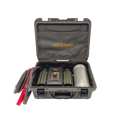 تفاصيل كمبريسر فولكانو 2 سلندر + شنطة + تانك صورة كمبريسر فولكانو 2 سلندر + شنطة + تانك