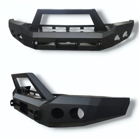 صورة دعامية امامية الومنيوم تويوتا تندرا 2014 - 2024 + 4 لايت LED