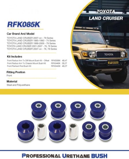 صورة كت بوش فورويل أمامي تويوتا لاندكروزر LC79 - LC74 - LC76 - LC78