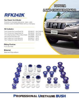 صورة كت بوش فورويل تويوتا FJ كروزر - برادو 150