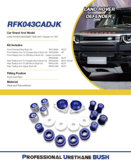 صورة كت بوش فورويل لاندروفر ديفيندر