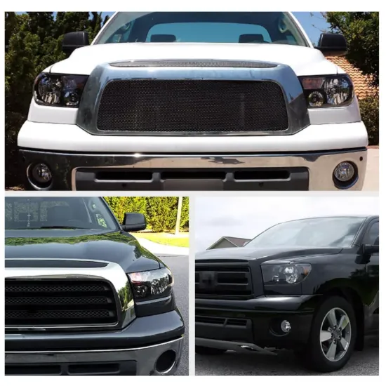 صورة شبك تويوتا تندرا أسود ستانلس ستيل ( 2007 - 2012 )