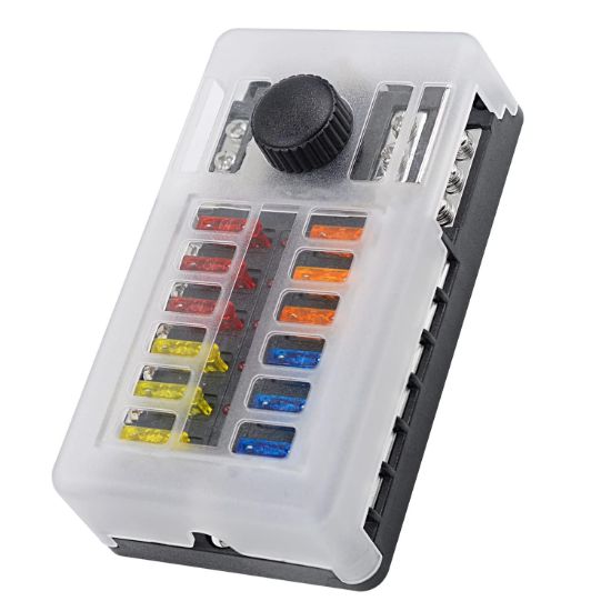 صورة صندوق فيوز مقاوم الماء 12 وصلة